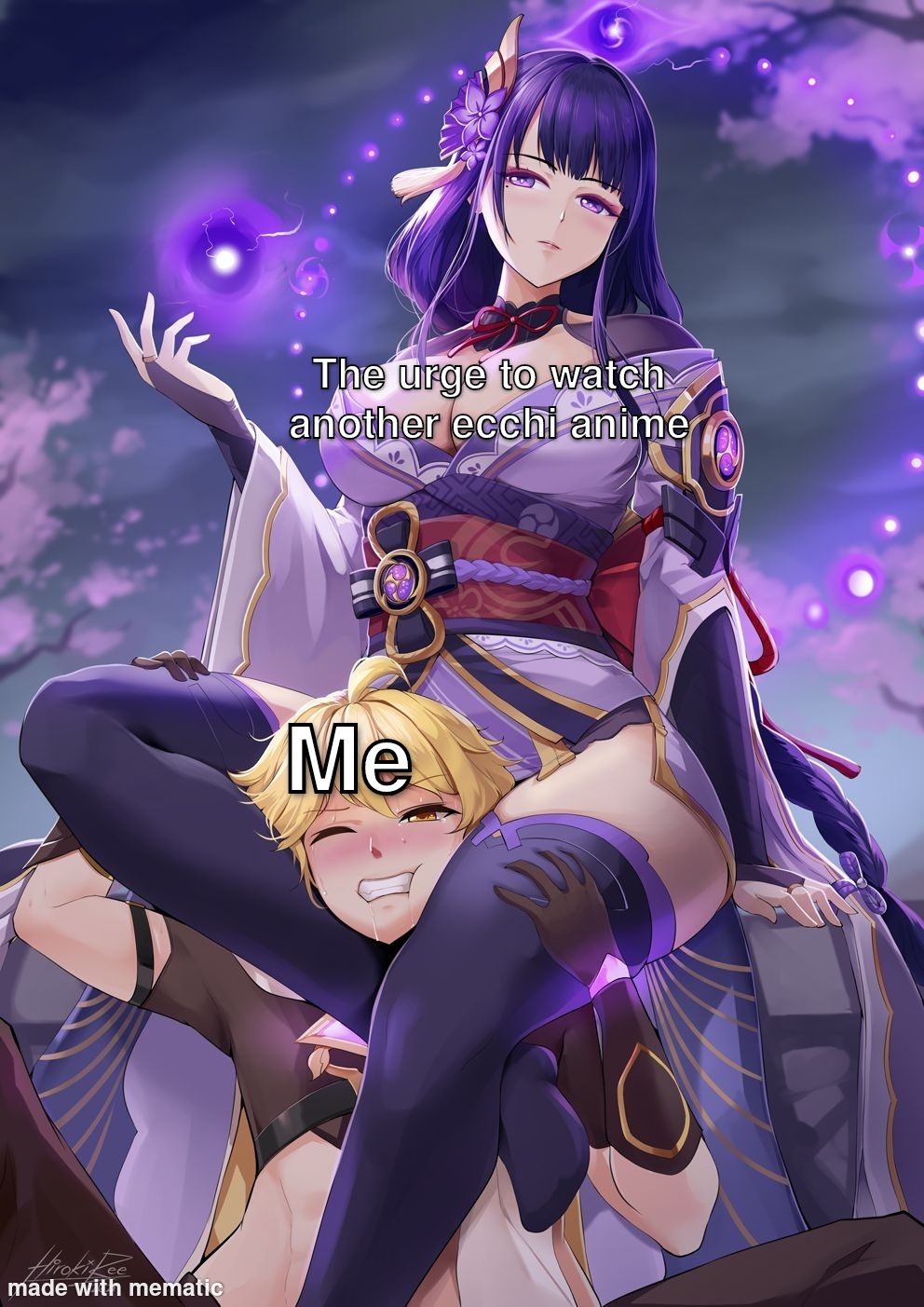Another Sunday... More ecchi... Making the same meme with every format I could find- Day 13 (Sorry I am way too late) : r/Animemes