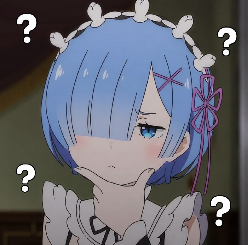 Hình ảnh meme Rem Re Zero cười ra nước mắt mỗi ngày