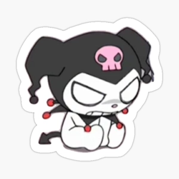 Kuromi grr" Sticker for Sale by annabaoo | Redbubble