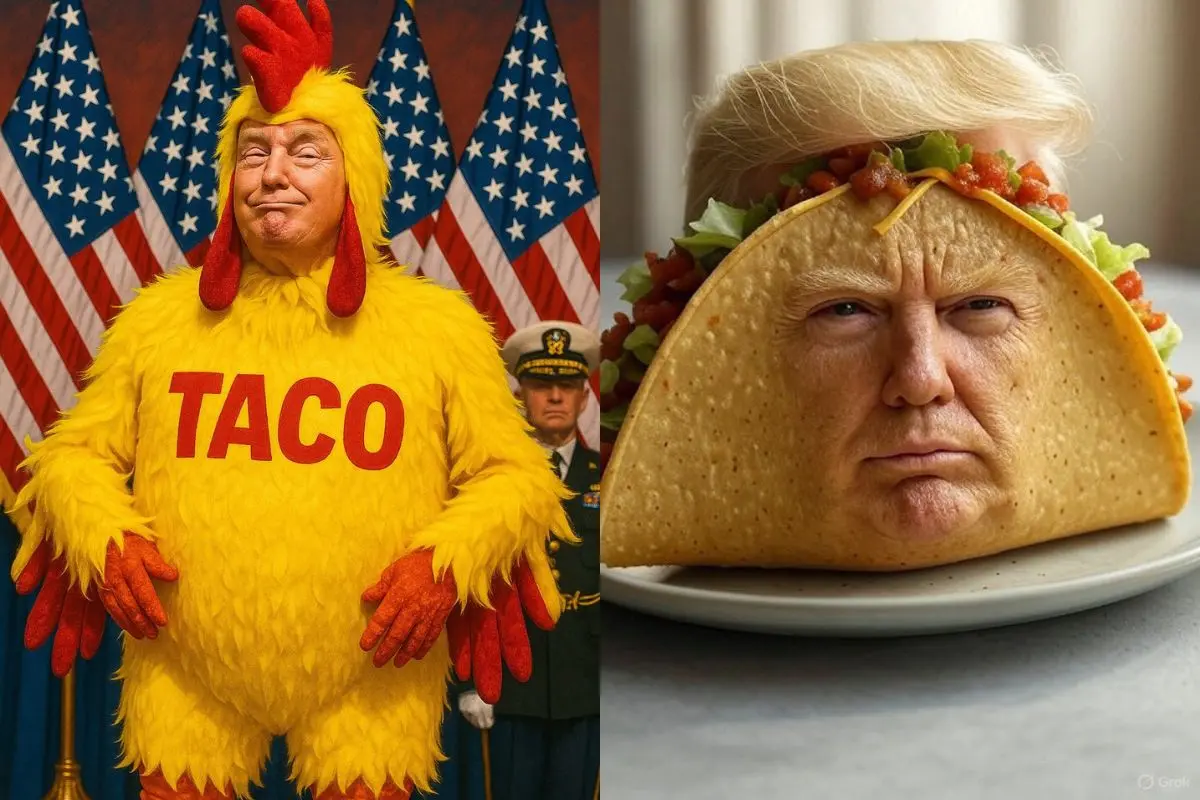 TACO Trump meme takes over the internet: Why people are calling US Prez a chicken over tariff flip-flops | Mathrubhumi English