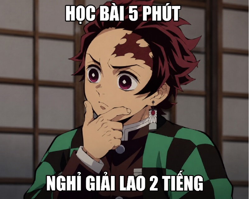 Meme Tanjiro Kamado – Ảnh chế chàng diệt quỷ siêu hài