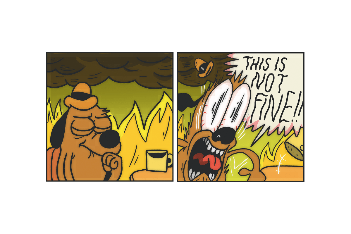 The man who created 'this is fine' now says 'this is not fine' | The Verge