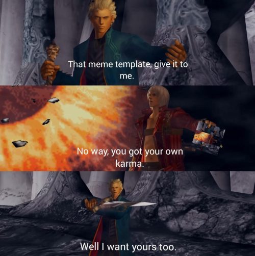 Vergil meme – Bộ ảnh chế Dante siêu hài hước bá đạo