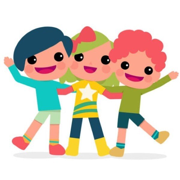 Hình ảnh avatar nhóm 3 người cute phong cách trẻ trung hiện đại