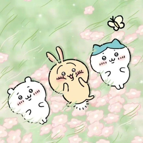 Avatar nhóm 3 người cute với biểu cảm hài hước đáng yêu