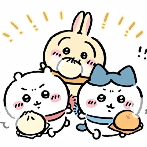 Hình avatar nhóm 3 người cute phong cách học sinh năng động