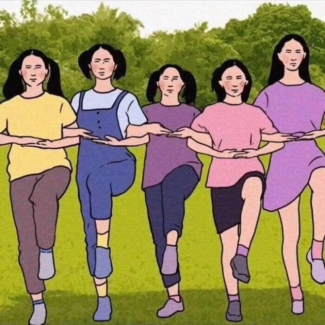 Năm đứa chung một team, càng nhìn avatar càng thấy đúng chất bạn thân