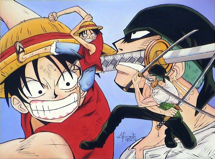 Download One Piece: Luffy VS Zoro (2808x2000) | Ace puño de fuego, Dibujos de kakashi, Sanji