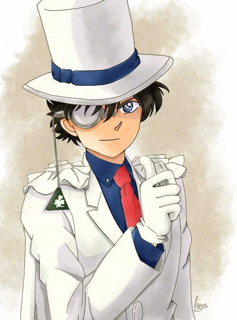 Hình ảnh Avatar Kaito Kid phong cách anime cực nghệ thuật