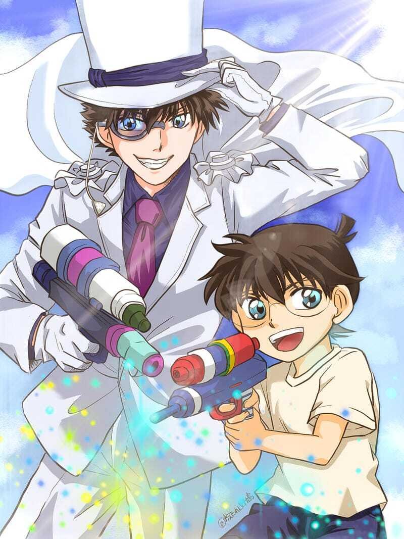 Avatar Kaito Kid cực hợp cho fan anime trinh thám Nhật