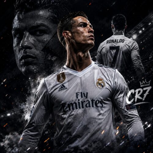 Avatar Ronaldo ngầu chất chơi – Bộ ảnh đại diện CR7 xịn