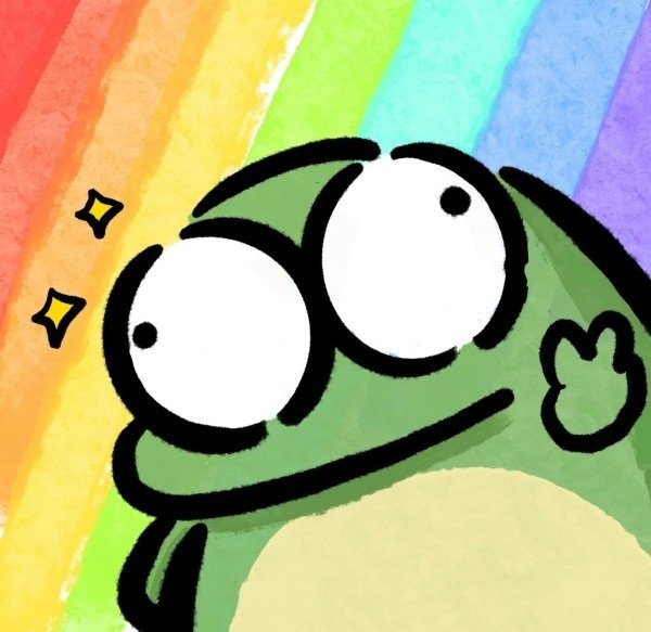 anime avatar ếch cute 13