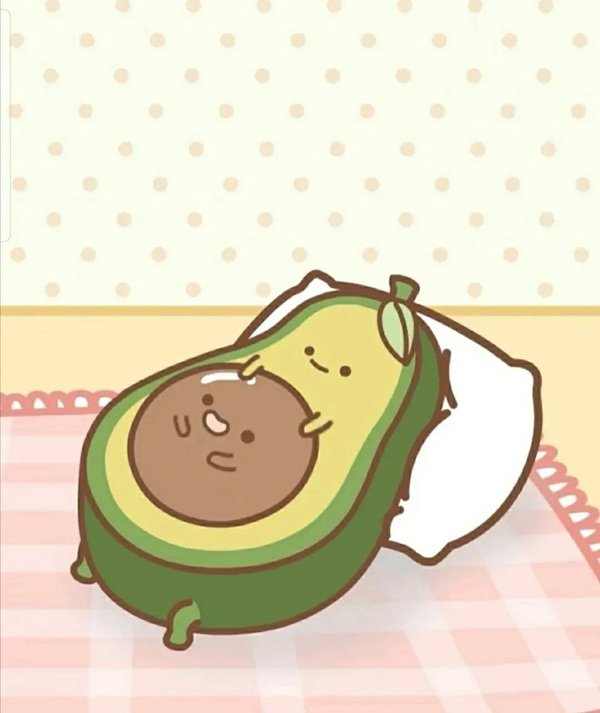 anime avatar quả bơ cute 8