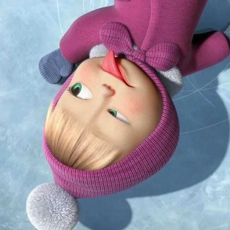 Ảnh đại diện Masha cute dành cho fan hoạt hình dễ thương