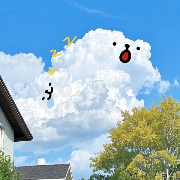 avatar ảnh bầu trời cute 15