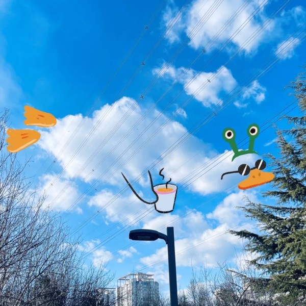 avatar ảnh bầu trời cute 7