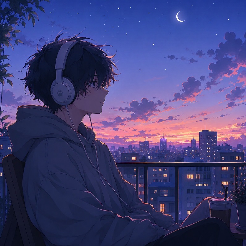 Avatar anime chill nhẹ nhàng, thư giãn đúng gu