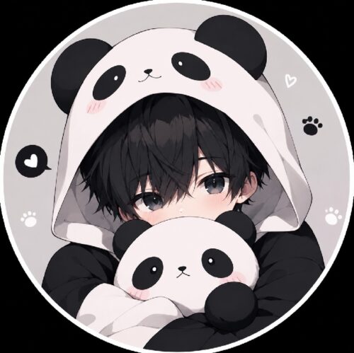 Avatar anime gấu trúc ngộ nghĩnh, đáng yêu hết cỡ