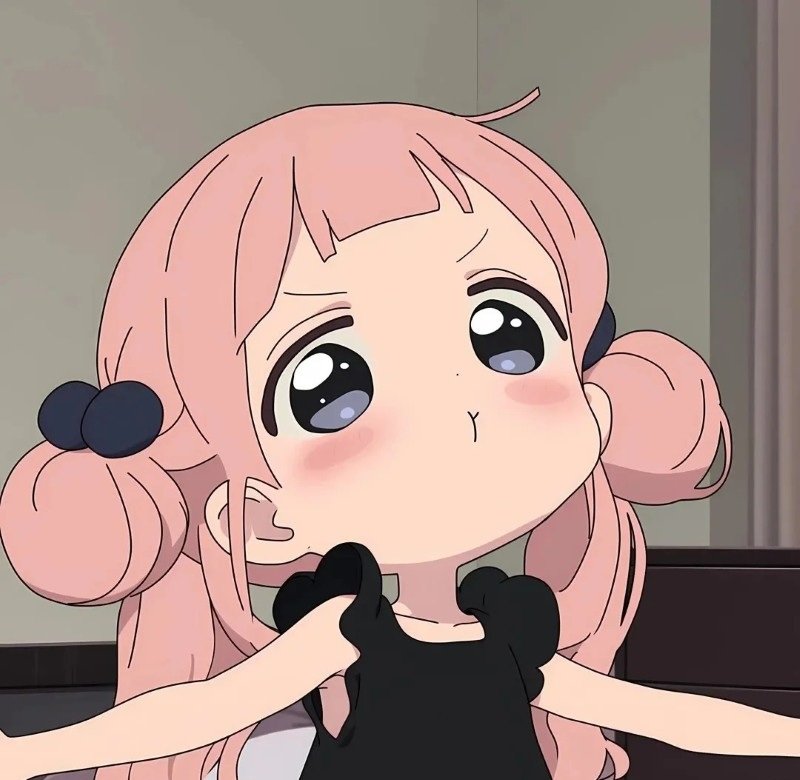 avatar anime màu hồng cute 29