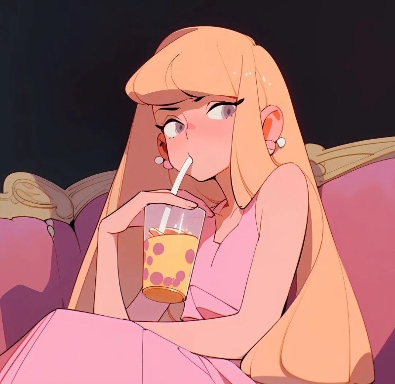 avatar anime nữ cute​ 14
