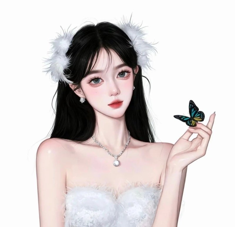 avatar anime nữ cute​ 25