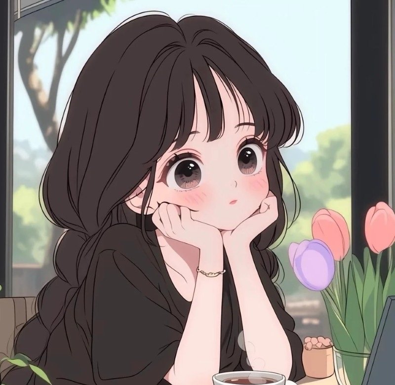 avatar anime nữ cute​ 26