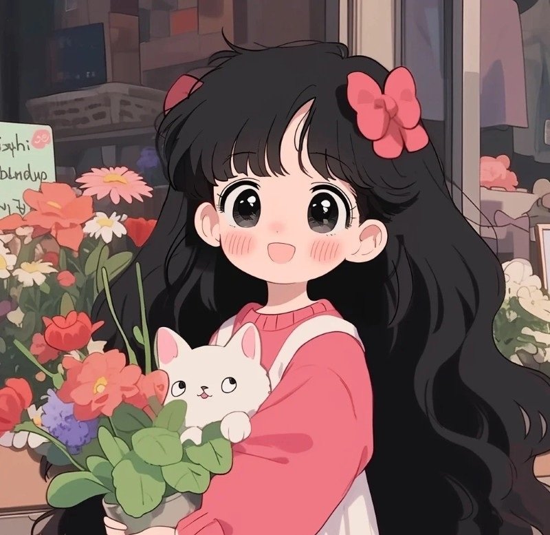 avatar anime nữ cute​ 31