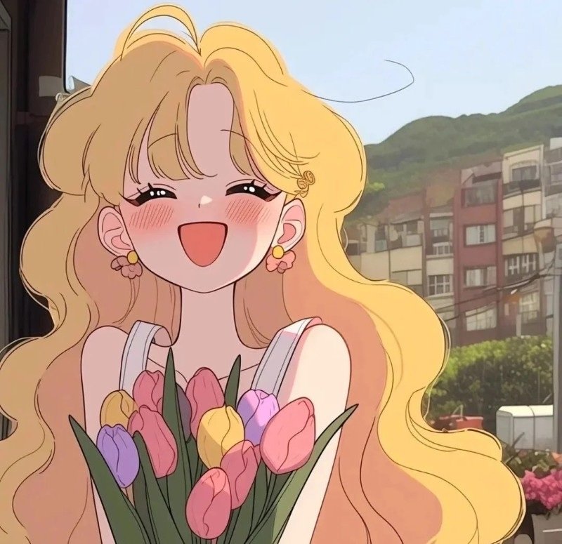 avatar anime nữ cute​ 32