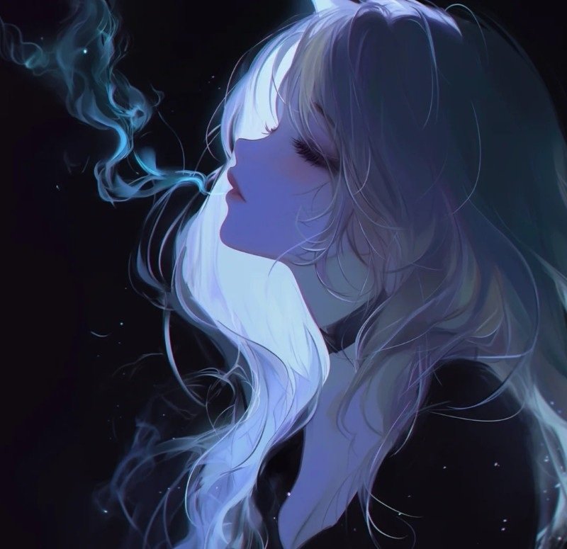avatar anime nữ ngầu 19