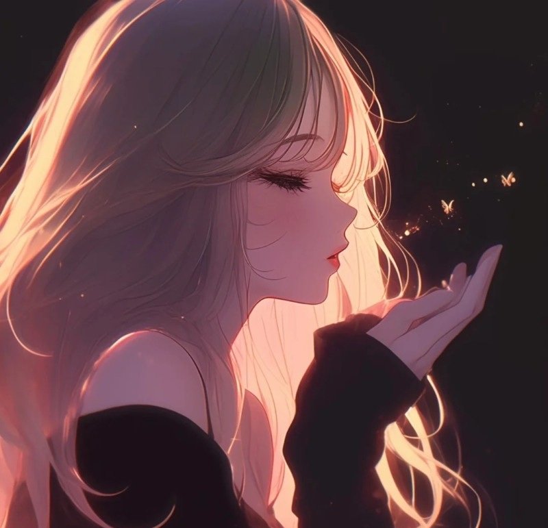 avatar anime nữ ngầu 20