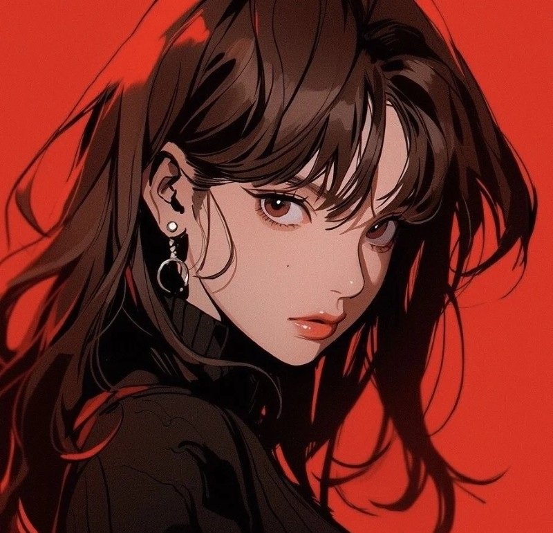 avatar anime nữ ngầu 8