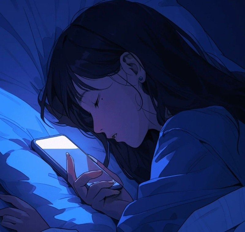 avatar anime nữ sad 30