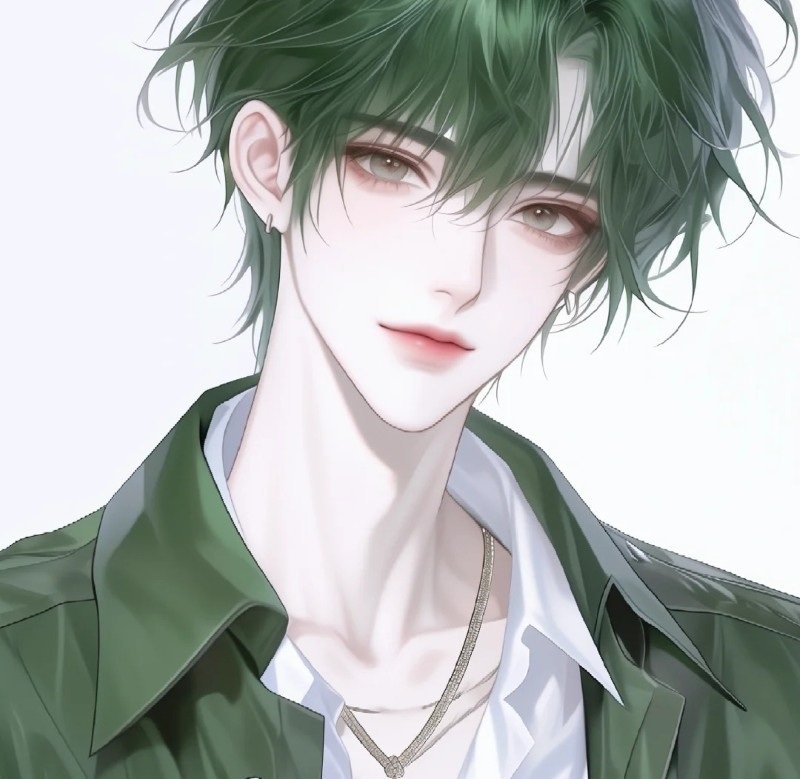 avatar anime xanh lá 28