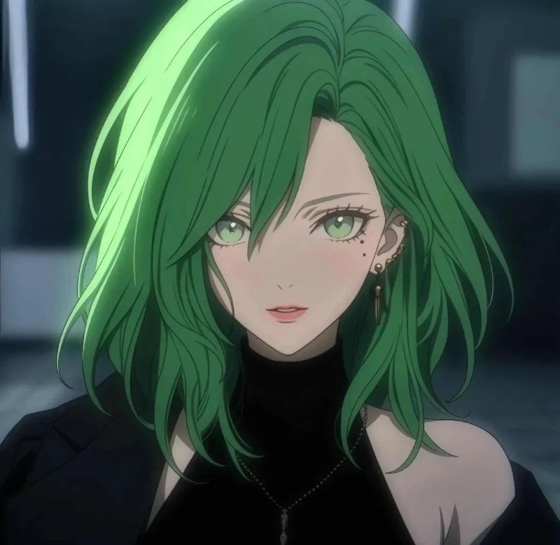avatar anime xanh lá 29