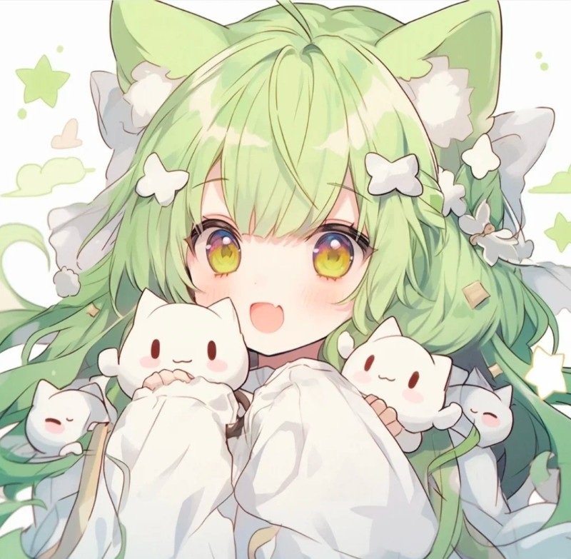 avatar anime xanh lá 36