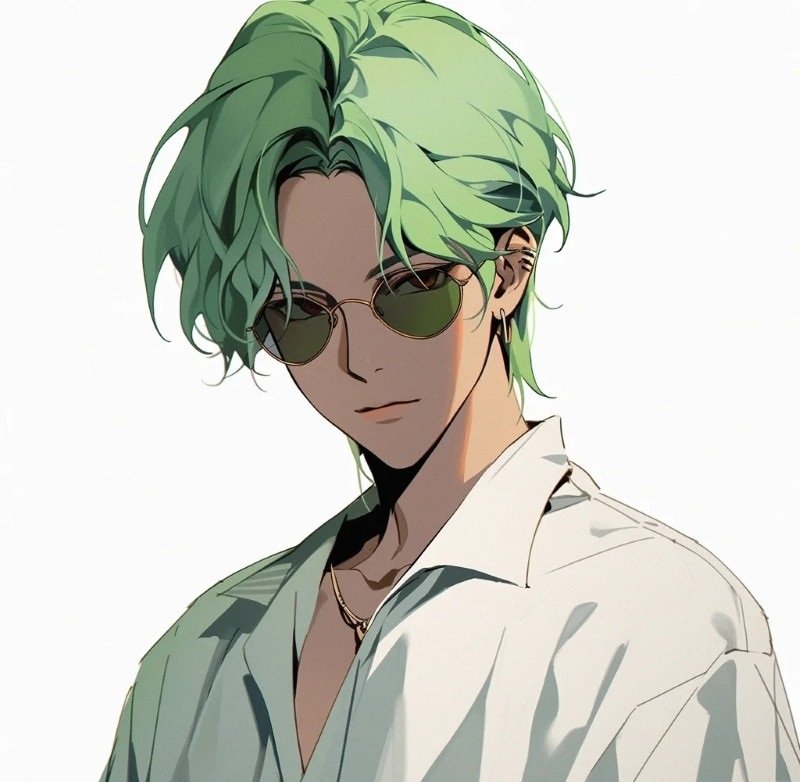 avatar anime xanh lá 41