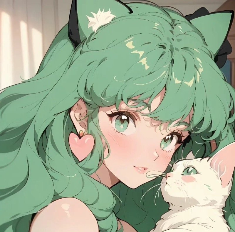 avatar anime xanh lá 5