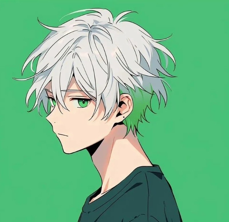 avatar anime xanh lá 8