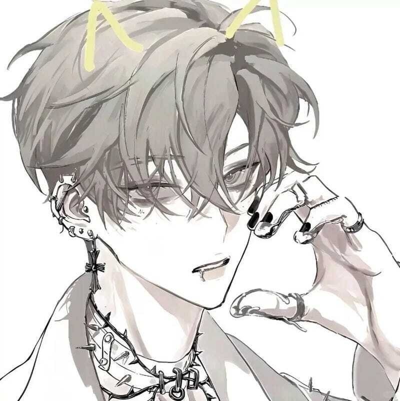 Avatar boy love anime phong cách dễ thương cực xinh