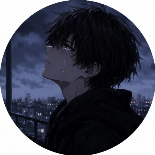 Avatar buồn anime u sầu, đầy chiều sâu cảm xúc