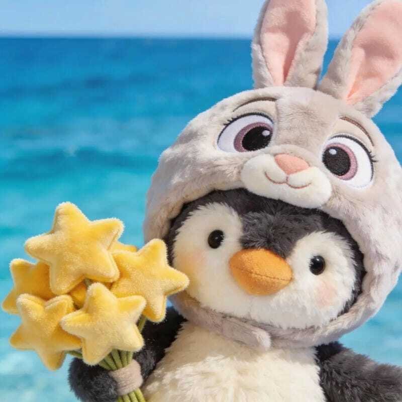 Ảnh avatar chim cánh cụt cute dành cho Facebook và TikTok