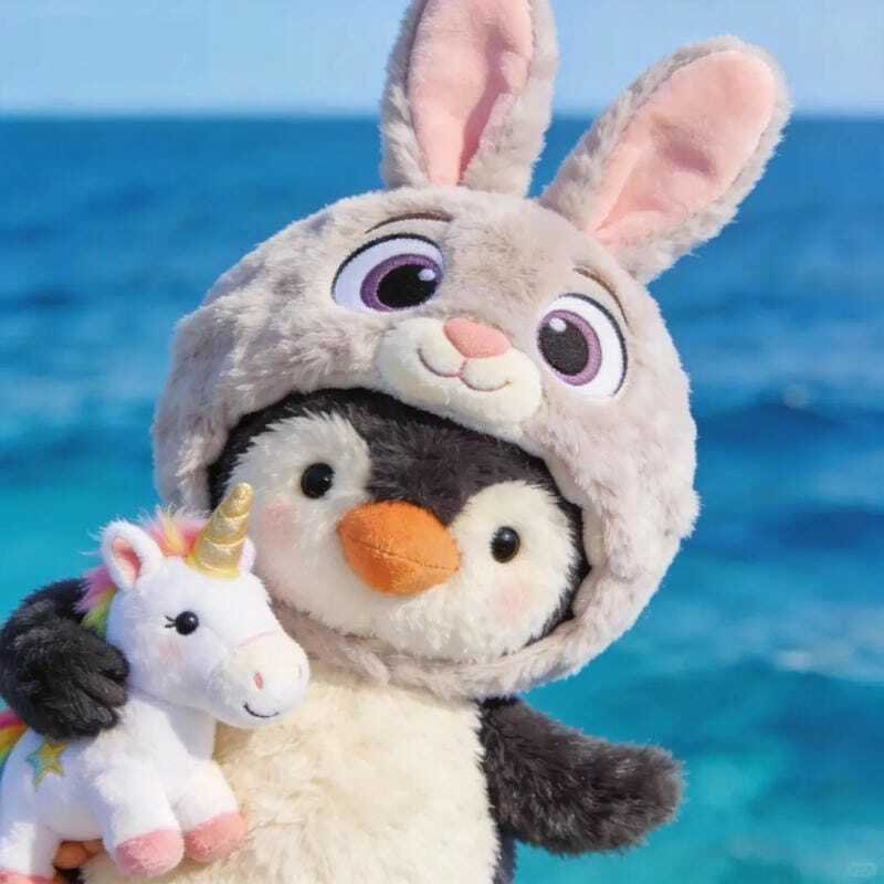 Ảnh avatar chim cánh cụt cute dễ thương cho ảnh đại diện cá nhân