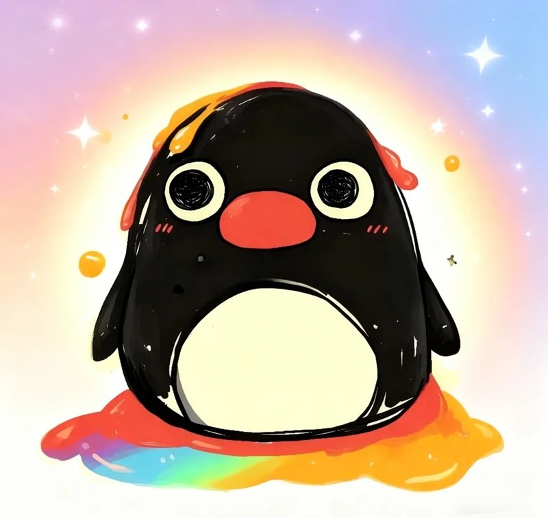 Hình avatar chim cánh cụt cute dành cho fan động vật băng giá