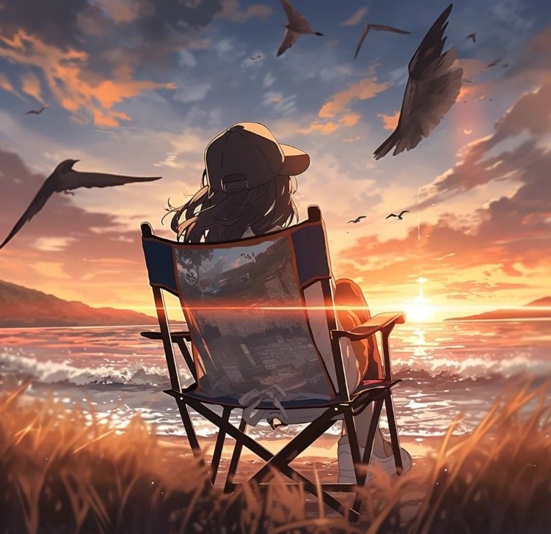 avatar cô đơn nữ anime 14