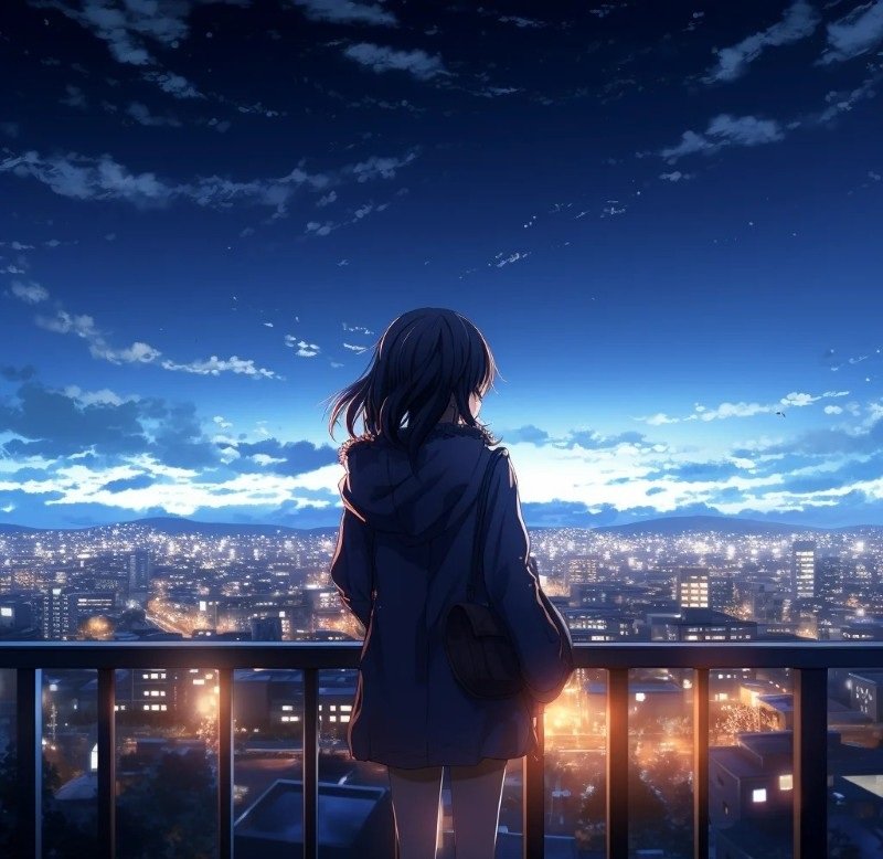 avatar cô đơn nữ anime 26