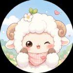 Avatar con cừu cute, tươi tắn, vui nhộn, đáng yêu
