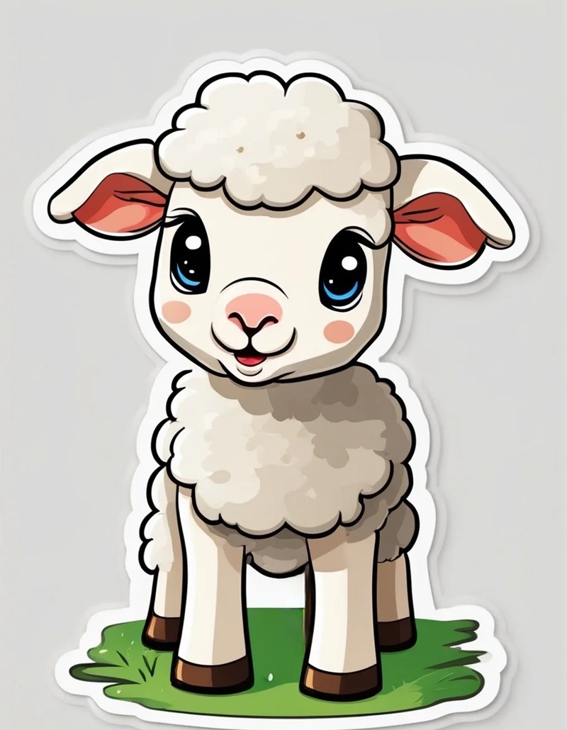 avatar con cừu cute 27
