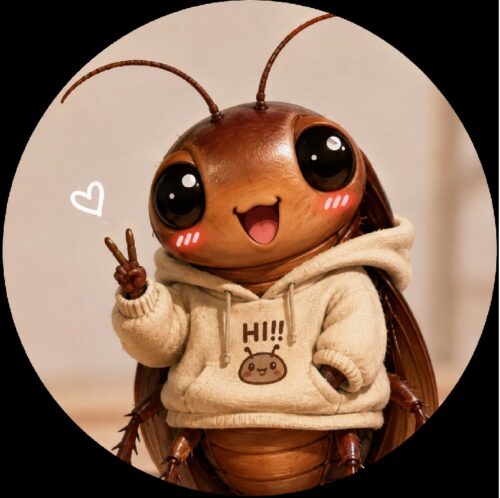 Avatar con gián cute, đáng iu, trong trẻo, đáng yêu