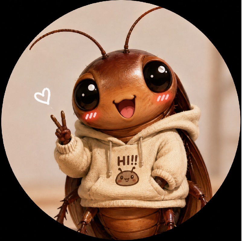 Avatar con gián cute, đáng iu, trong trẻo, đáng yêu