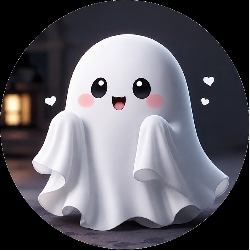 Avatar con ma cute, dễ thương, sinh động, đáng yêu